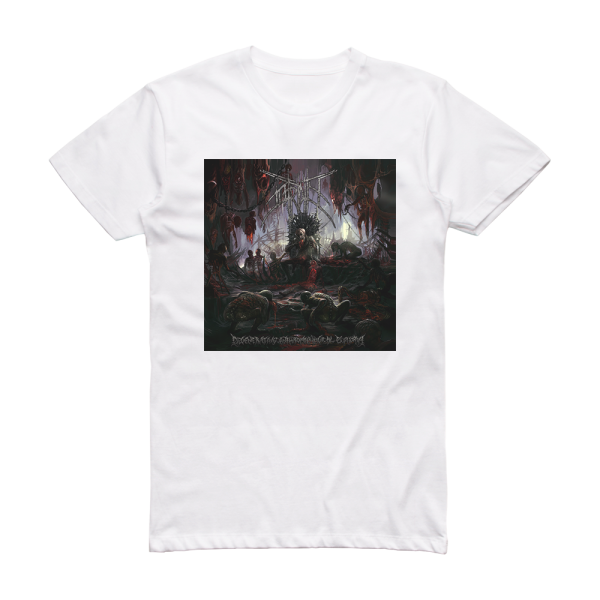 Putridity Degenerating Anthropophagical Euphoria 1 Album Cover T-Shirt White