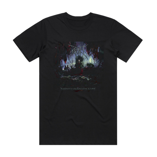 Putridity Degenerating Anthropophagical Euphoria 2 Album Cover T-Shirt Black