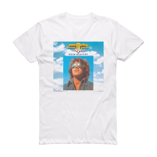 Peter Maffay Dein Gesicht Album Cover T-Shirt White