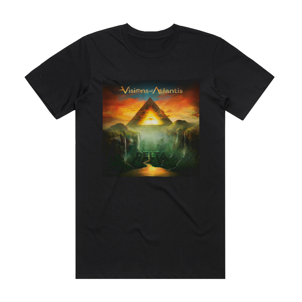 Visions of Atlantis Delta Album Cover T-Shirt Black – ALBUM COVER T-SHIRTS