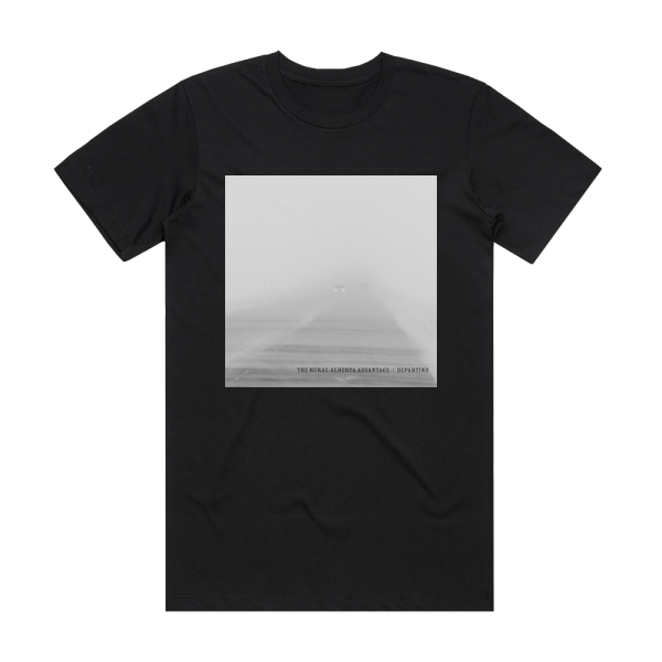 The Rural Alberta Advantage Departing Album Cover T-Shirt Black