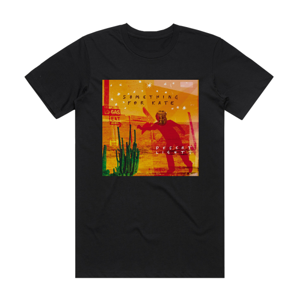 Something for Kate Desert Lights Album Cover T-Shirt Black