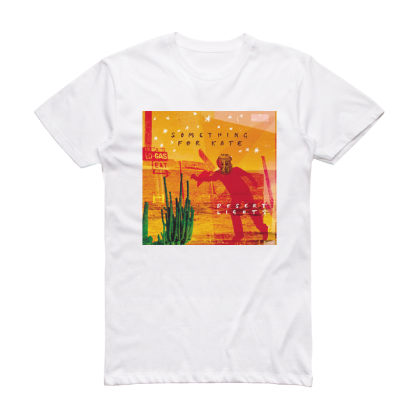 Something for Kate Desert Lights Album Cover T-Shirt White