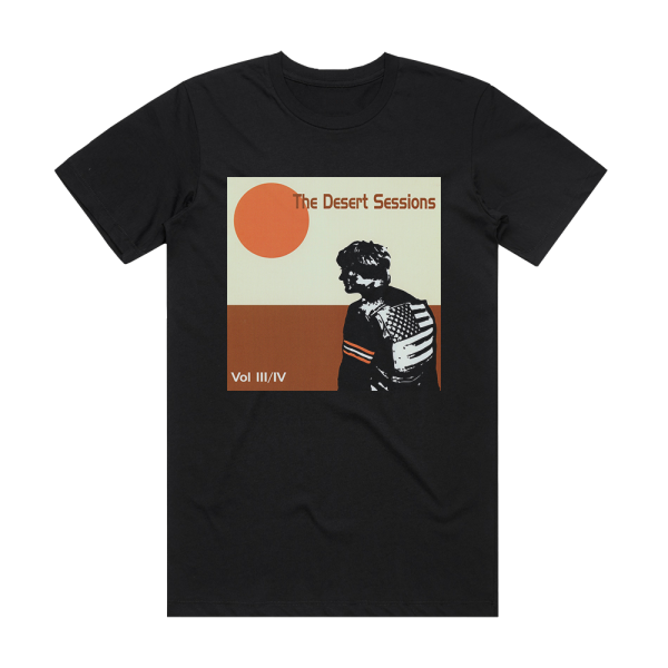 The Desert Sessions Desert Sessions Volumes 3 4 Album Cover T-Shirt Black