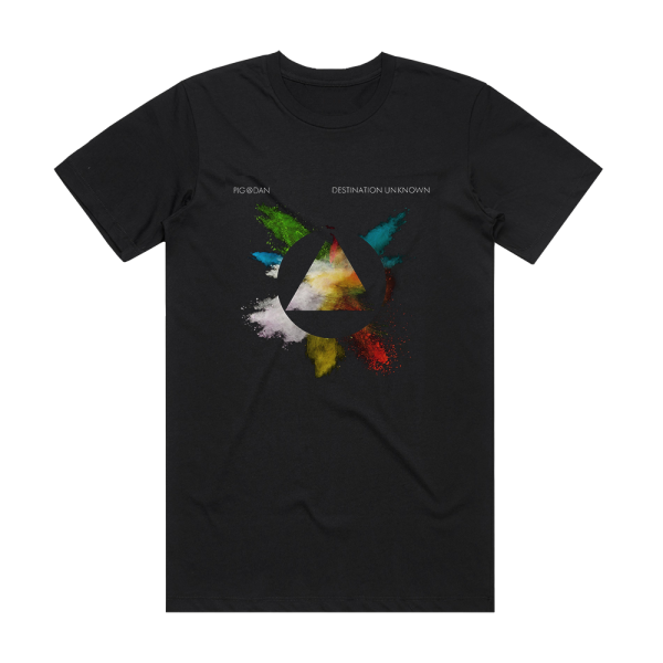 Pig and Dan Destination Unknown Album Cover T-Shirt Black