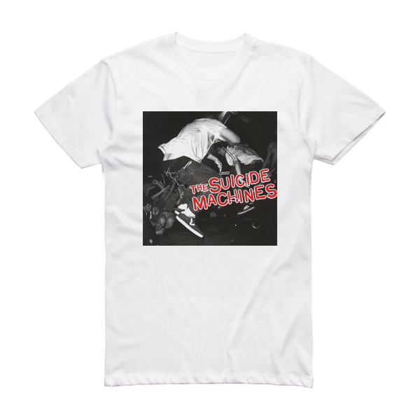 The Suicide Machines Destruction By Definition Album Cover T-Shirt White