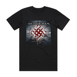 Susperia Devil May Care Album Cover T-Shirt Black