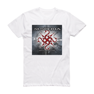 Susperia Devil May Care Album Cover T-Shirt White