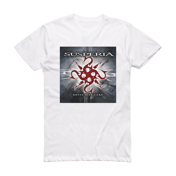 Susperia Devil May Care Album Cover T-Shirt White