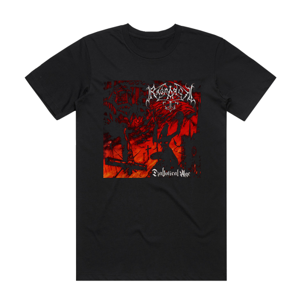 Ragnarok Diabolical Age Album Cover T-Shirt Black