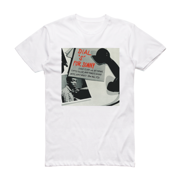 Sonny Clark Dial S For Sonny Album Cover T-Shirt White