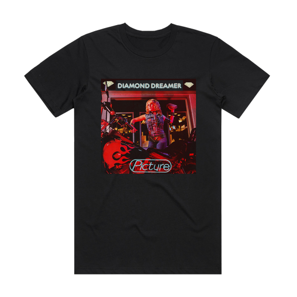 Picture Diamond Dreamer Album Cover T-Shirt Black