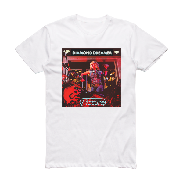 Picture Diamond Dreamer Album Cover T-Shirt White