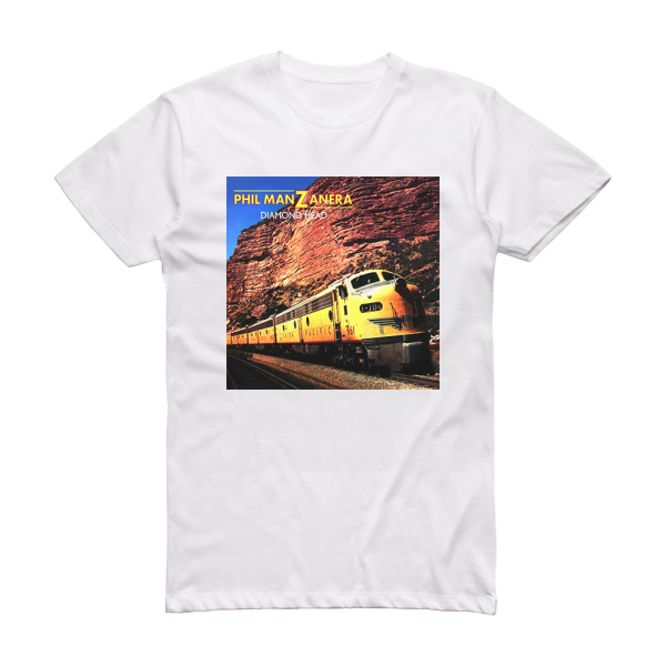 Phil Manzanera Diamond Head Album Cover T-Shirt White