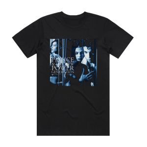 The New Power Generation Diamonds And Pearls Album Cover T-Shirt Black