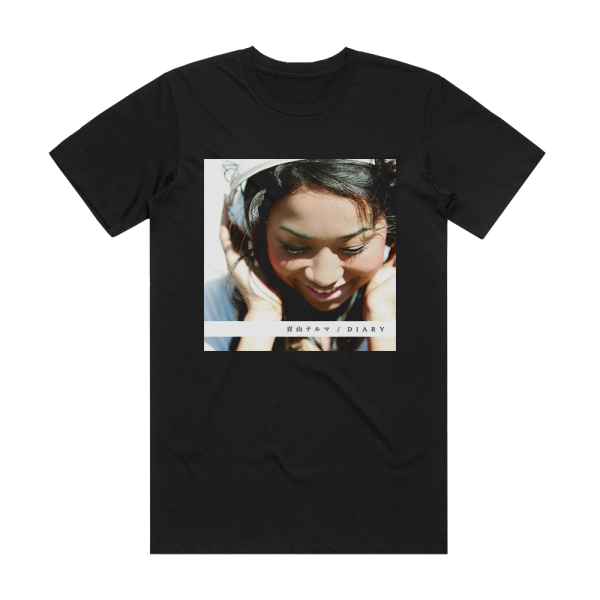 Thelma Aoyama Diary 1 Album Cover T-Shirt Black