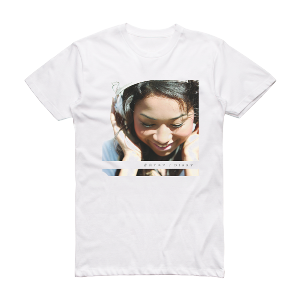 Thelma Aoyama Diary 1 Album Cover T-Shirt White