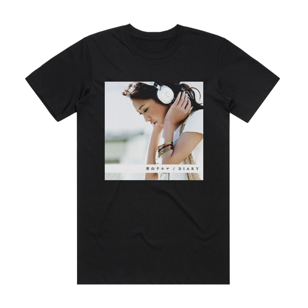 Thelma Aoyama Diary 2 Album Cover T-Shirt Black