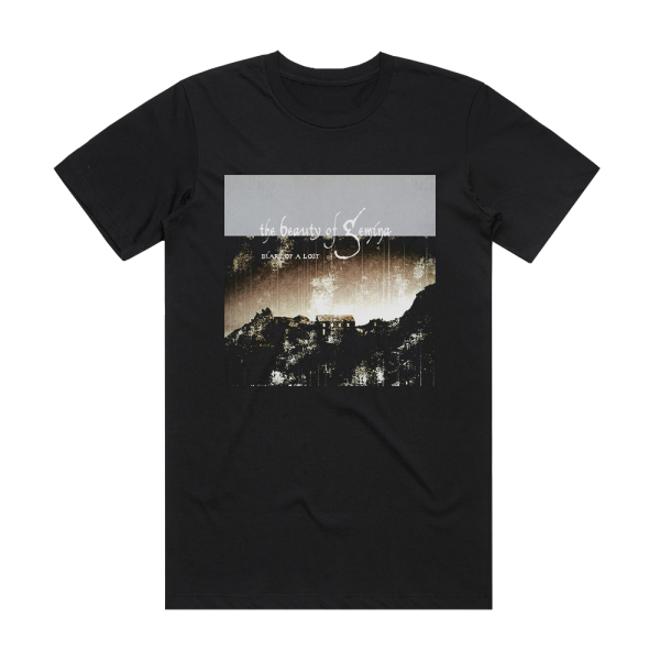 The Beauty of Gemina Diary Of A Lost Album Cover T-Shirt Black