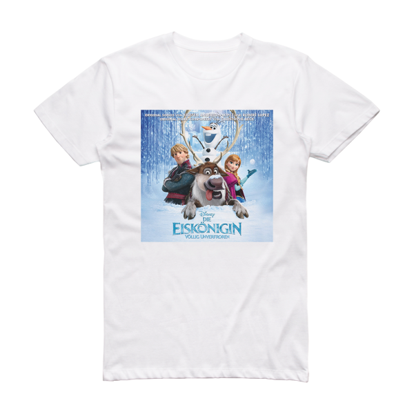 Robert Lopez Die Eisknigin Vllig Unverfroren Album Cover T-Shirt White