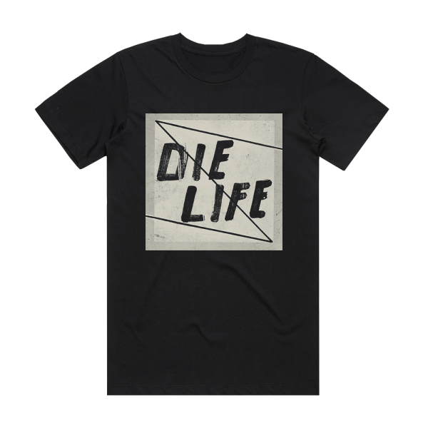 The Soft Moon Die Life Album Cover T-Shirt Black