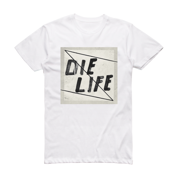 The Soft Moon Die Life Album Cover T-Shirt White