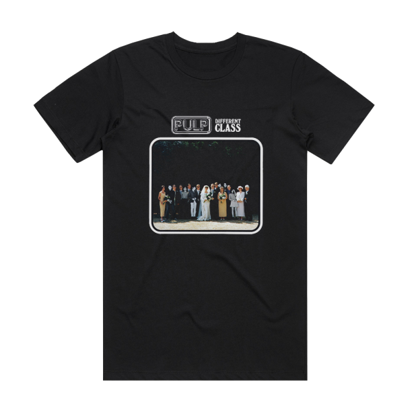 Pulp Different Class Album Cover T-Shirt Black