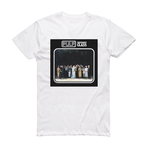 Pulp Different Class Album Cover T-Shirt White