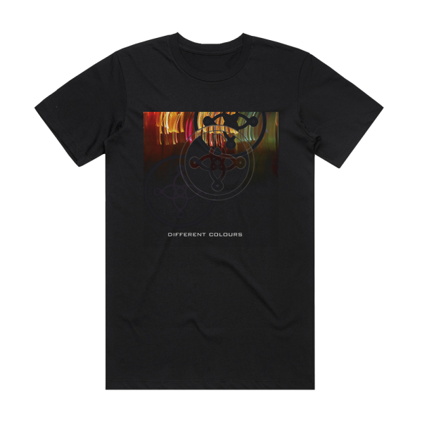 The Mission Different Colours Album Cover T-Shirt Black