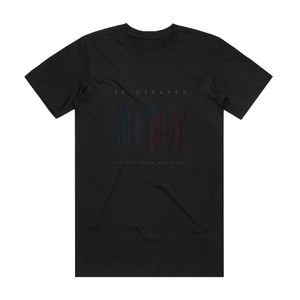 Trioscapes Digital Dream Sequence Album Cover T-Shirt Black