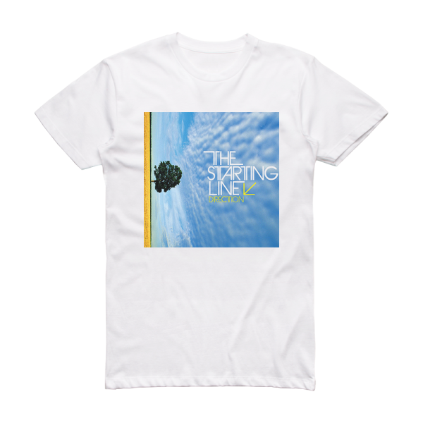 The Starting Line Direction Album Cover T-Shirt White