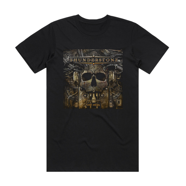 Thunderstone Dirt Metal Album Cover T-Shirt Black