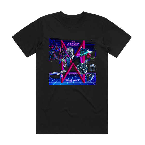 The Ramona Flowers Dirty World Album Cover T-Shirt Black
