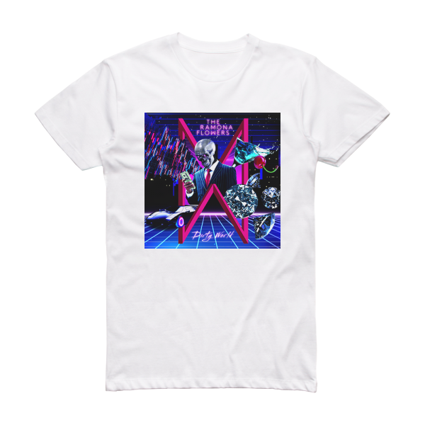The Ramona Flowers Dirty World Album Cover T-Shirt White