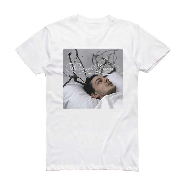 Piano Magic Disaffected Album Cover T-Shirt White