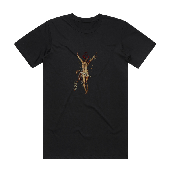 Profanatica Disgusting Blasphemies Against God Album Cover T-Shirt Black