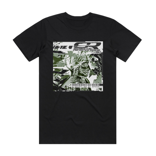 Somatic Responses Disruption Of Space Album Cover T-Shirt Black