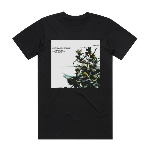 Takeharu Ishimoto Dissidia Final Fantasy Album Cover T-Shirt Black