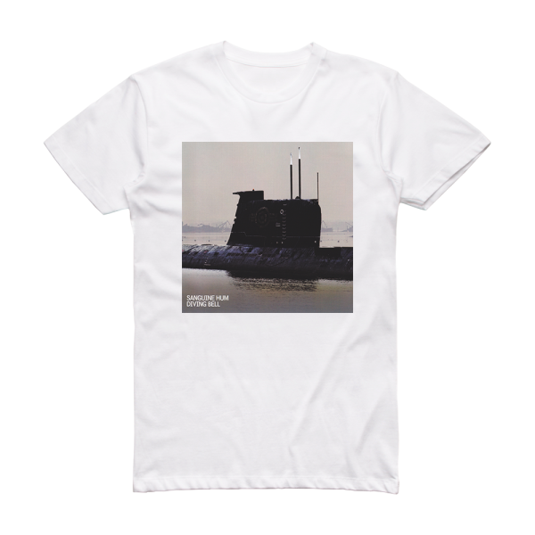 Sanguine Hum Diving Bell Album Cover T-Shirt White