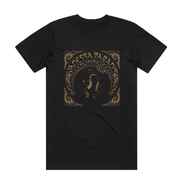 Vanessa Paradis Divinidylle Tour Album Cover T-Shirt Black