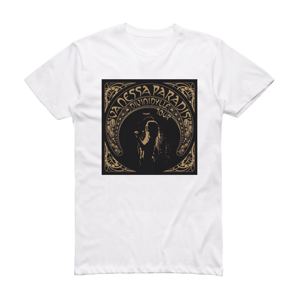 Vanessa Paradis Divinidylle Tour Album Cover T-Shirt White