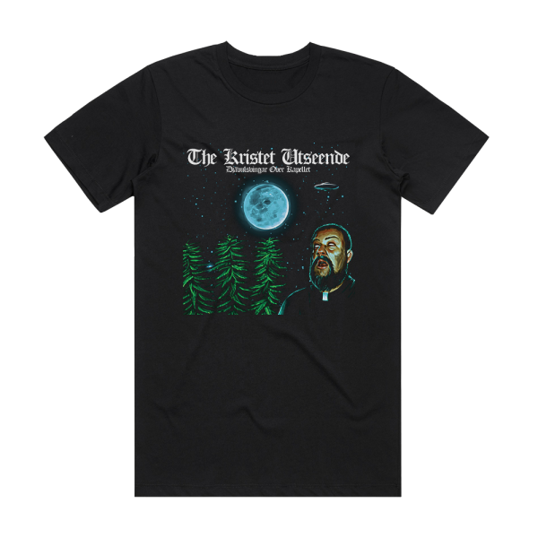 The Kristet Utseende Djvulsvingar Ver Kapellet Album Cover T-Shirt Black