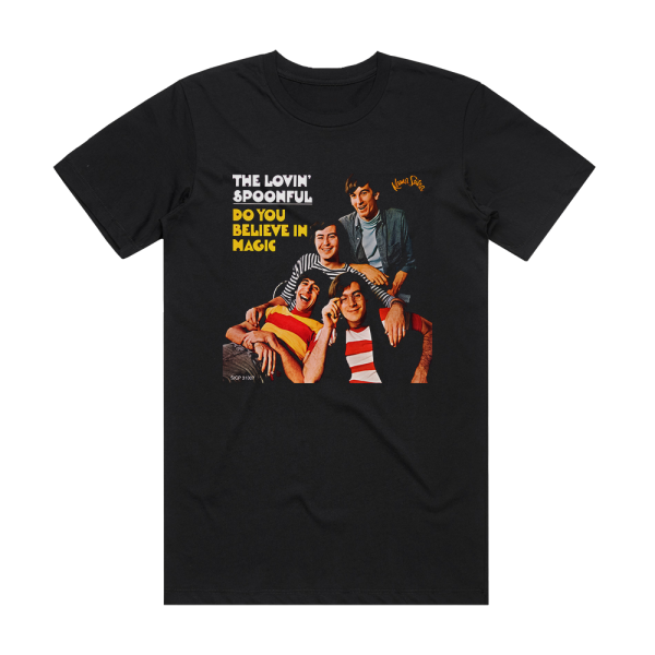 The Lovin Spoonful Do You Believe In Magic 2 Album Cover T-Shirt Black