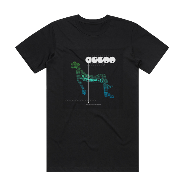 Sakanaction Documentaly Album Cover T-Shirt Black