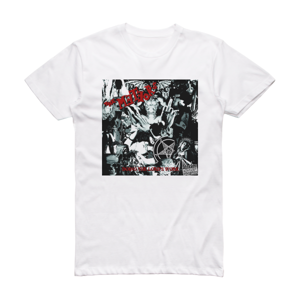 The Meteors Doing The Lords Work Album Cover T-Shirt White – ALBUM ...