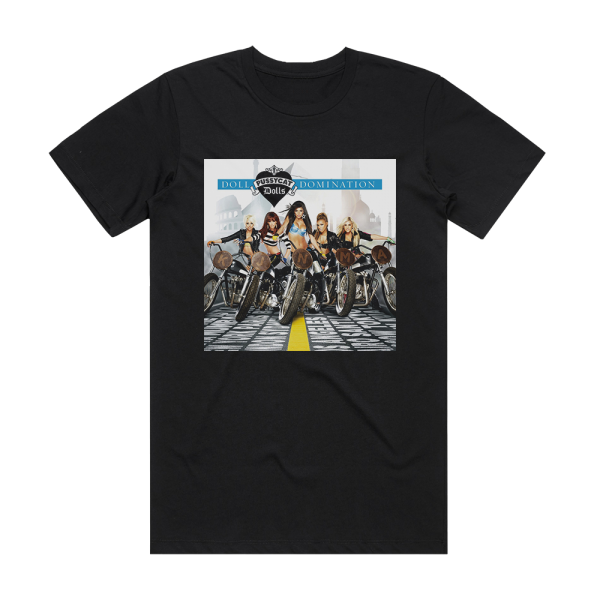 Pussycat Dolls Doll Domination Album Cover T-Shirt Black