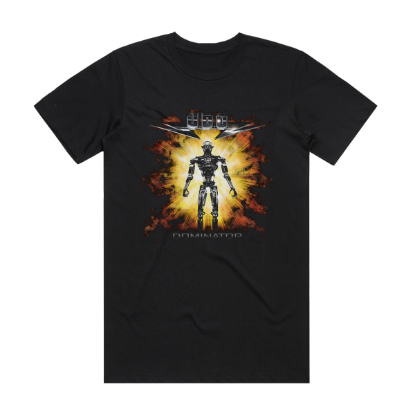 U D O Dominator Album Cover T-Shirt Black