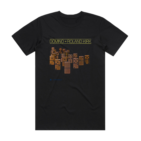 Rahsaan Roland Kirk Domino Album Cover T-Shirt Black