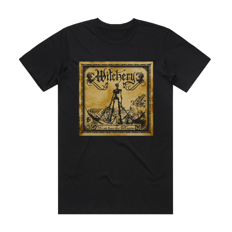 Witchery Dont Fear The Reaper Album Cover T-Shirt Black – ALBUM COVER T ...