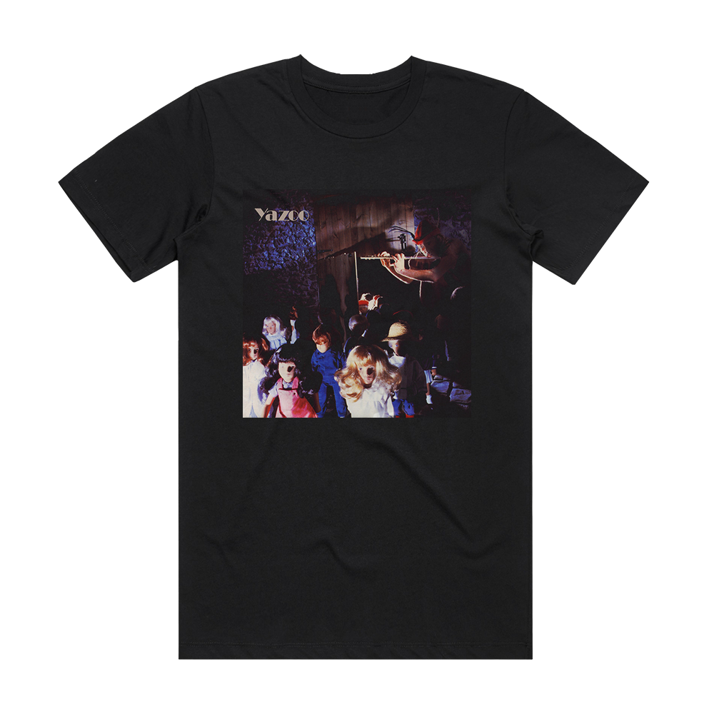 Yazoo Dont Go Album Cover T-Shirt Black – ALBUM COVER T-SHIRTS